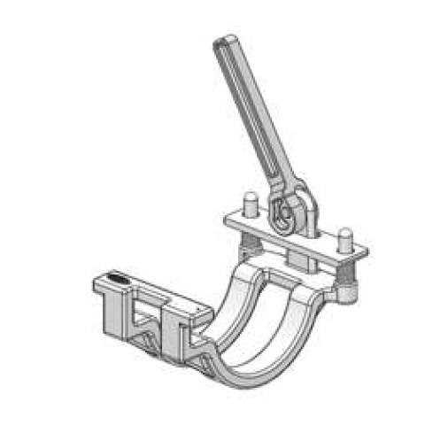 GF Under Saddle Clamp - Branch Saddle - EF Clamps